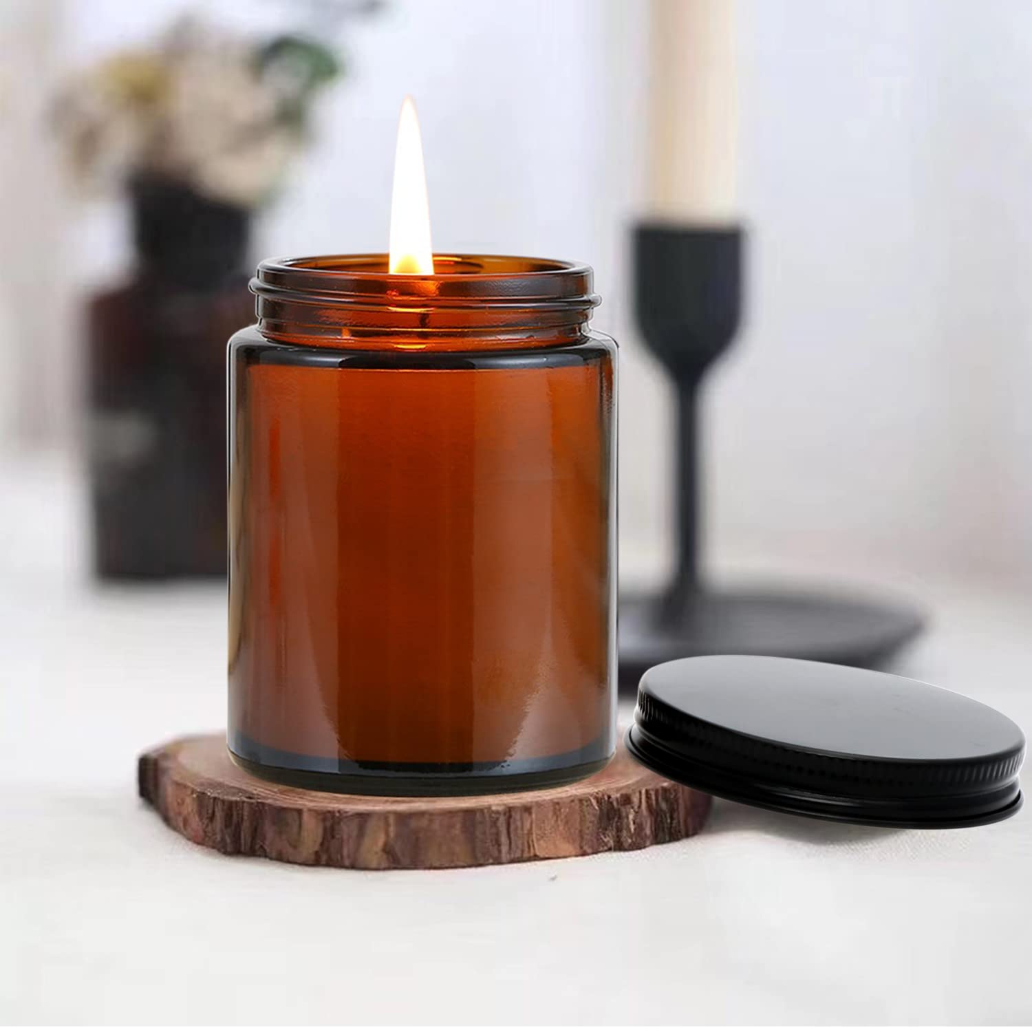 QAPPDA candle-making jar ready for personalized creations and gifts.