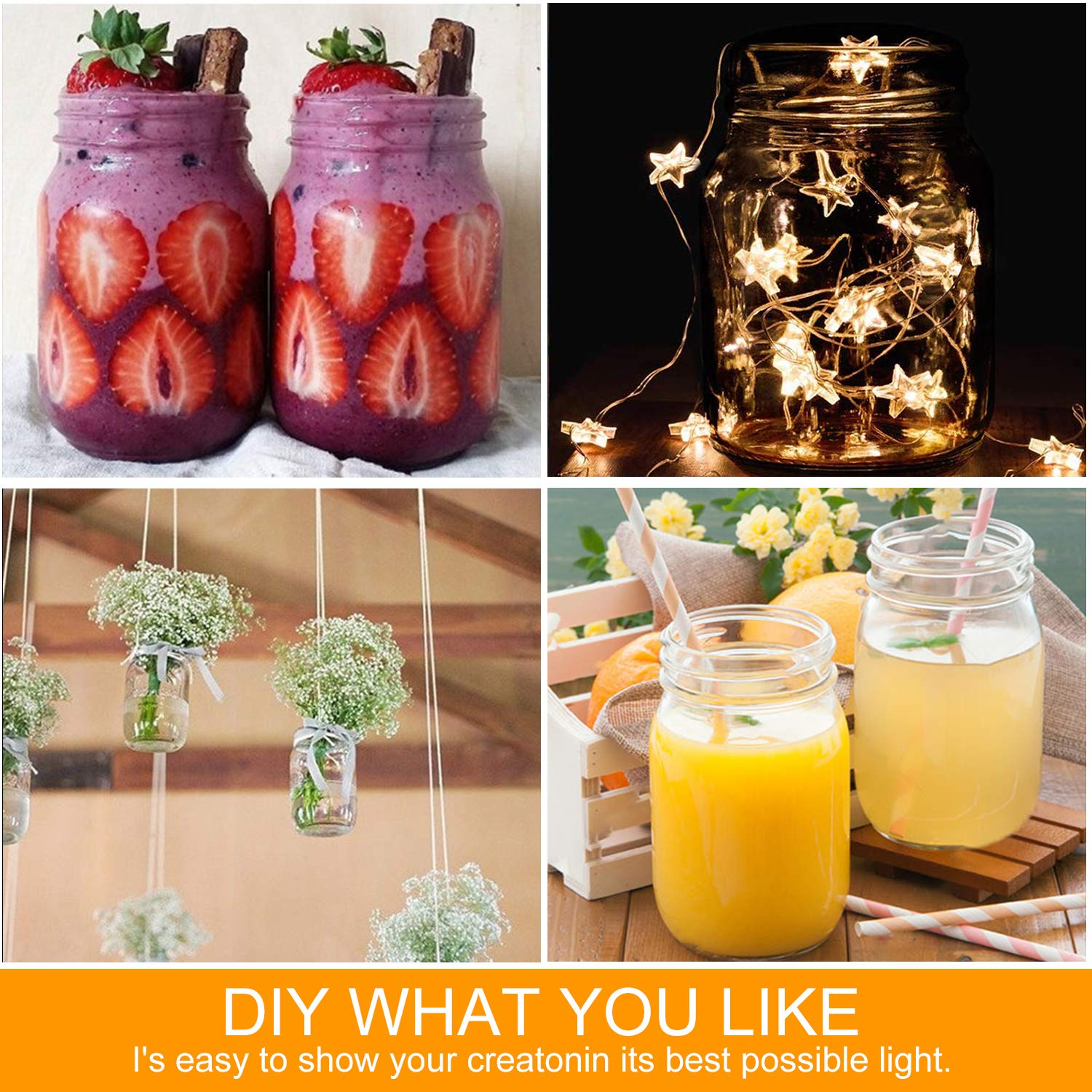 QAPPDA jars suitable for fridge and freezer storage and organization.