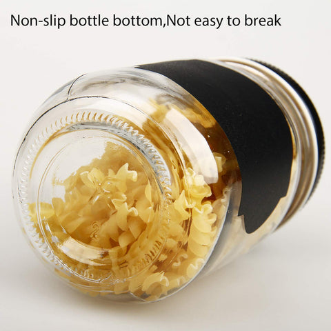 QAPPDA 12 oz jar ideal for storing spices and herbs in the pantry