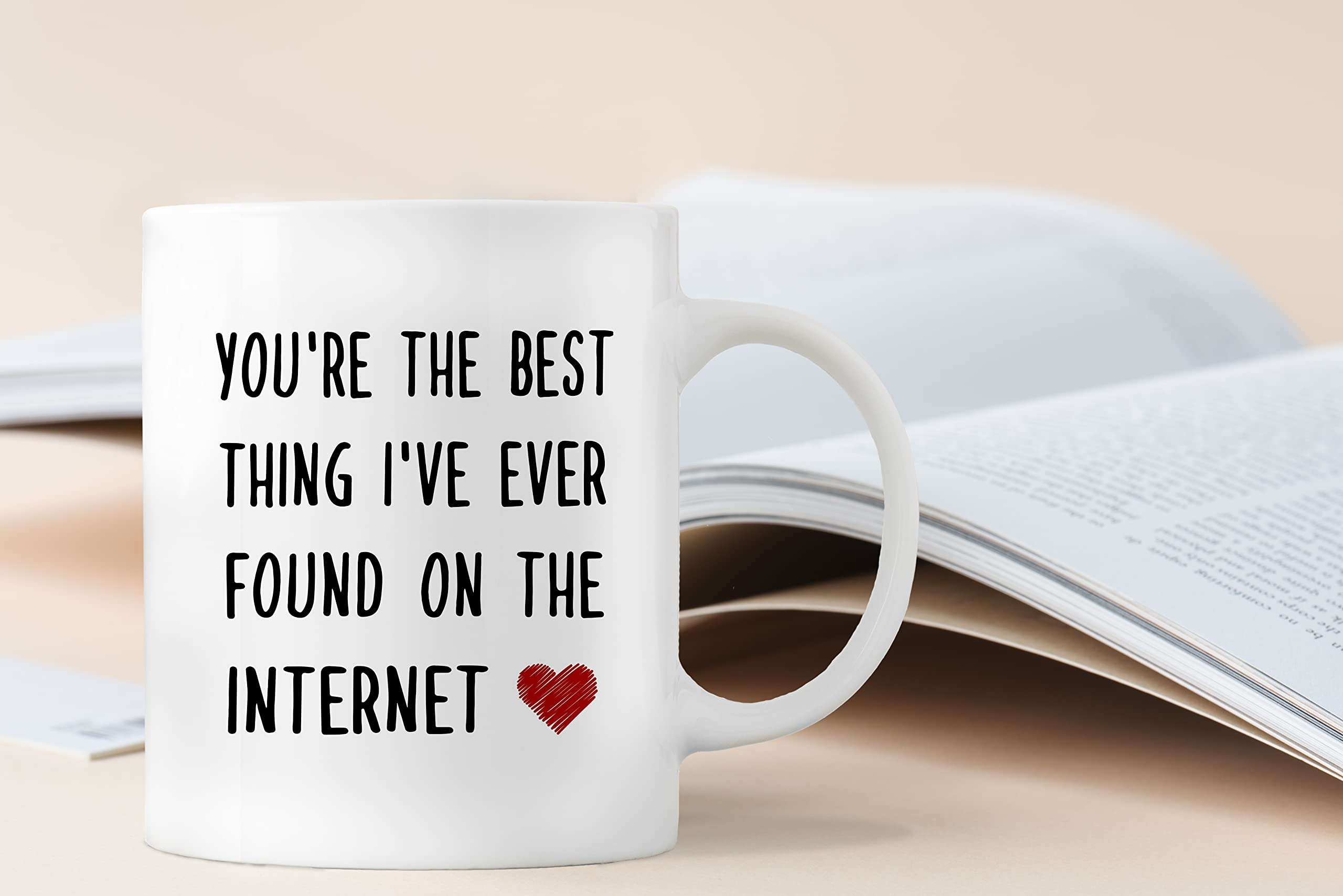 QASHWEY long-distance gift mug keeps spirits up across miles.