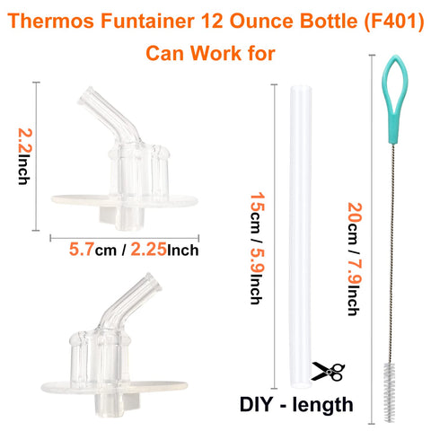 Qboyi silicone straw stems—eight pieces for versatile, clean sipping options.