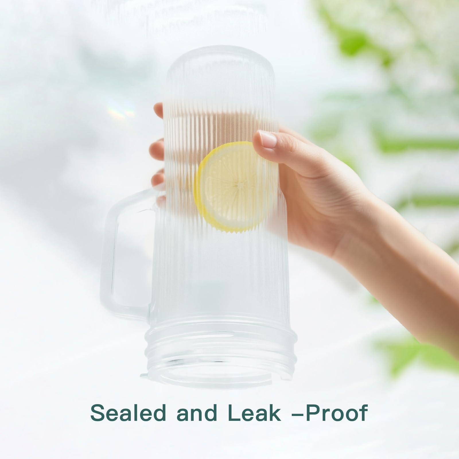 QBrBk dishwasher-safe, heat-resistant glass for versatile use.
