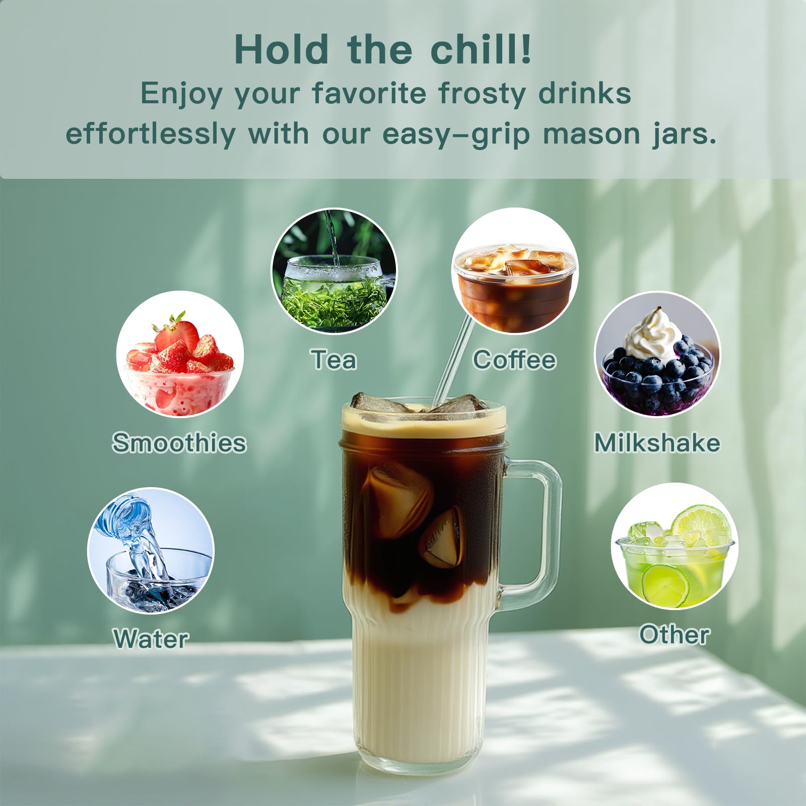 QBrBk seamless ribbed design highlights a stylish, sturdy tumbler.