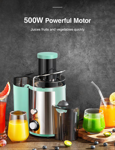 QCen BPA-free components for safe, everyday juice making