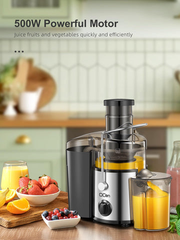 QCen juicer locking safety system ensures secure operation