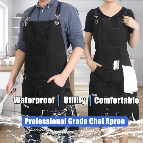 QeeLink apron makes a thoughtful gift for home cooks and professionals.