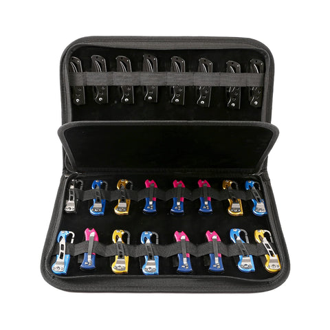 QEES Knife Case folded view demonstrates compact portability for travel