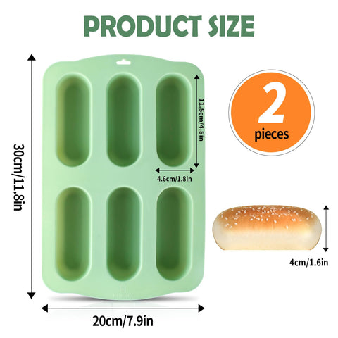 QELEG silicone bake pan offers non-stick release for tidy bakes.