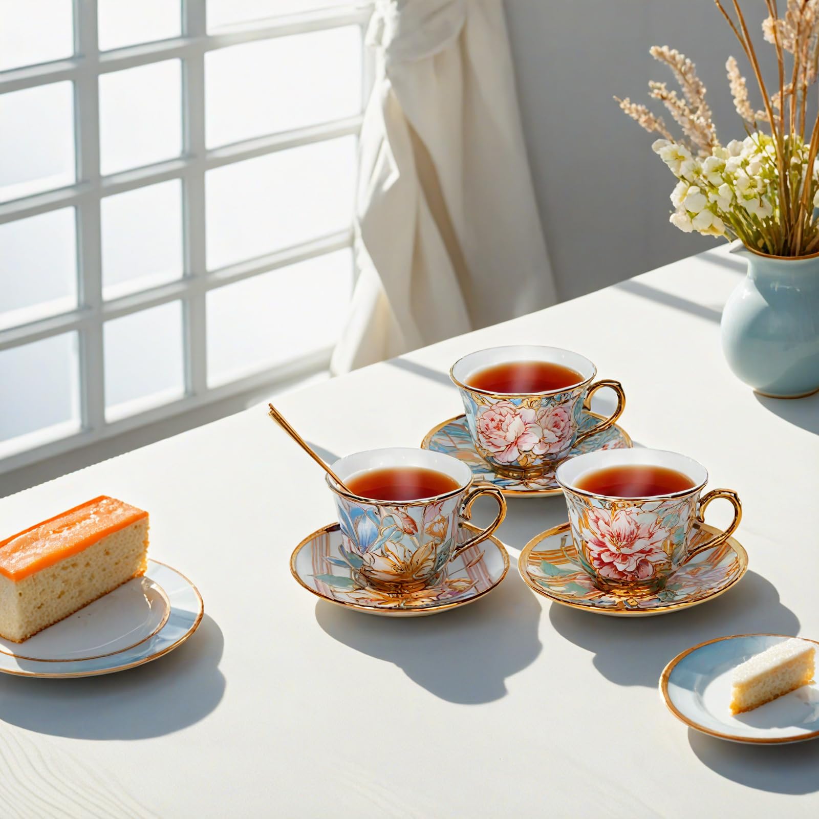 Qetoosur afternoon tea setup ideal for stylish home entertaining.