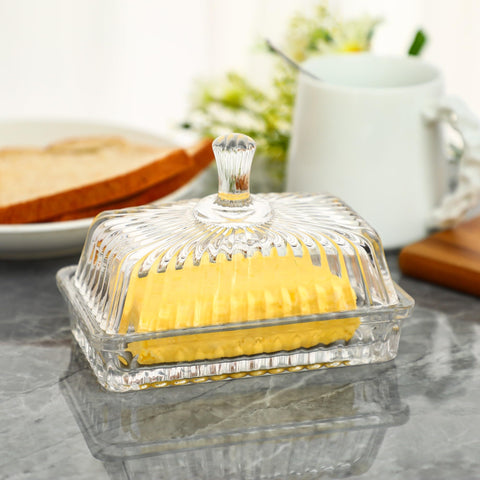 QFkris Butter Dish is dishwasher-safe for quick cleanup.