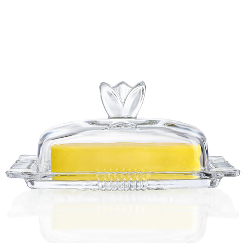 QFkris dishwasher-safe butter dish cleans up with minimal effort