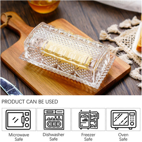 QFkris gift-ready butter dish, elegant holiday present