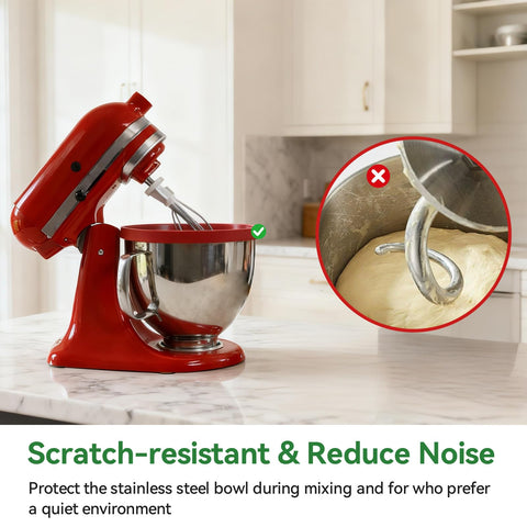 QHMENG non-stick liner makes cleaning sticky dough and syrup effortless.