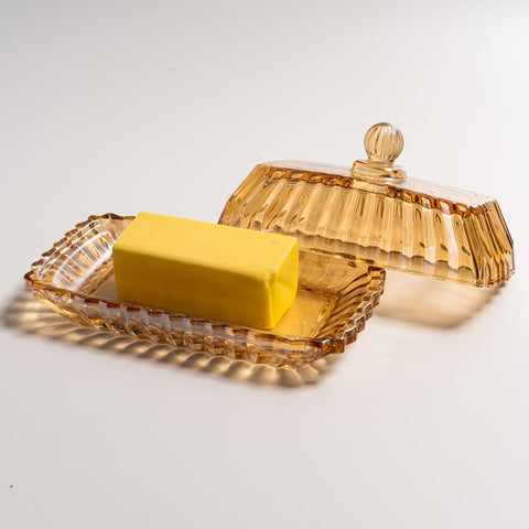 QIANCHANG crystal butter storage container suits party and everyday routines.