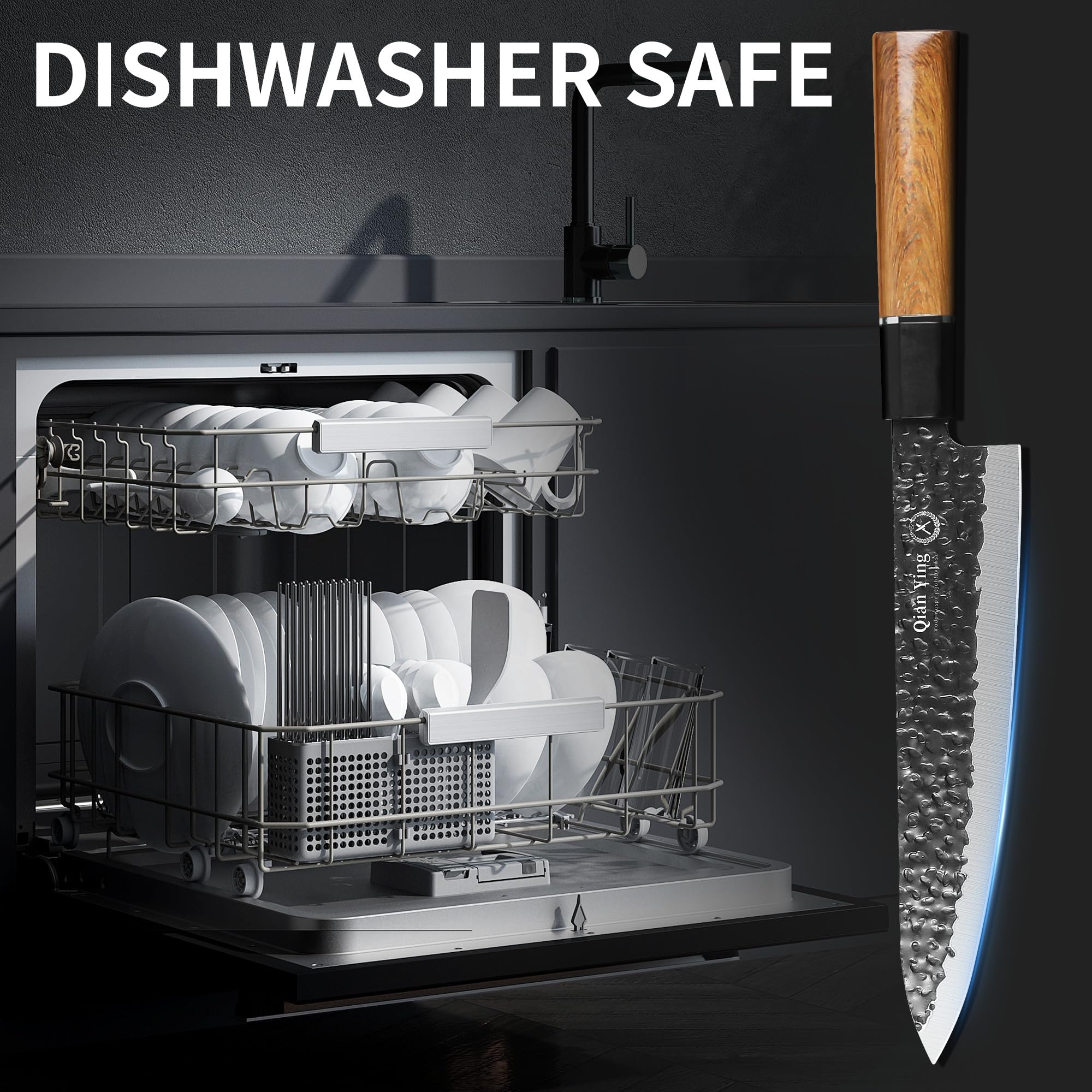 Qianying utility knife with black blade for everyday tasks.