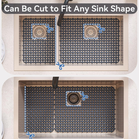 QiCaiJia sink mat dries quickly after rinsing