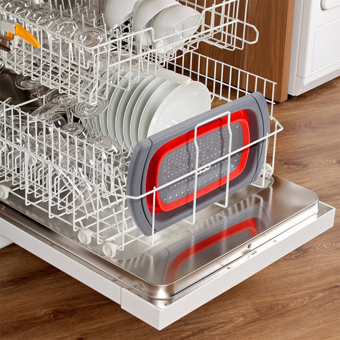 QiMH BPA-free dishwasher-safe colander for simple cleaning