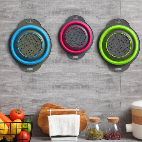 QiMH 2Qt colander handy for small fruits and quick rinse.