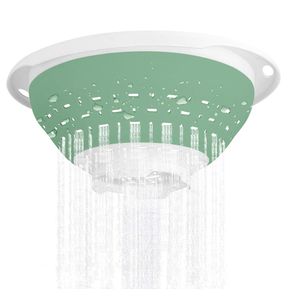 QiMH collapsible colander folded compact design saves kitchen space