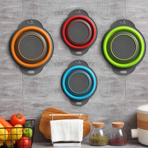 QiMH ergonomic handles provide comfortable draining control