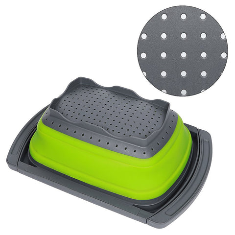 Qimh fruit and vegetable washing basket for efficient produce rinsing