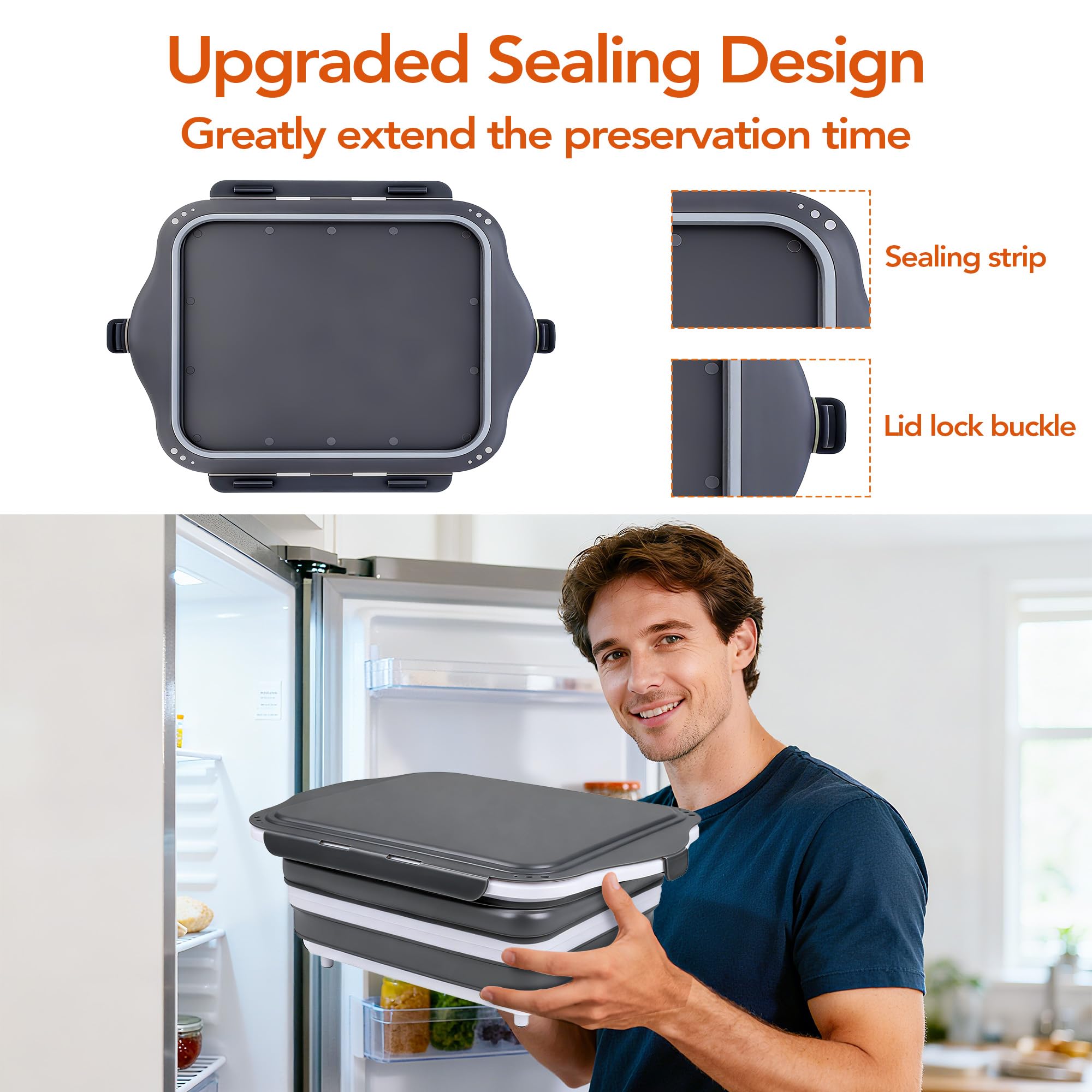 QiMH stainless steel knife included for effortless on-the-go cutting