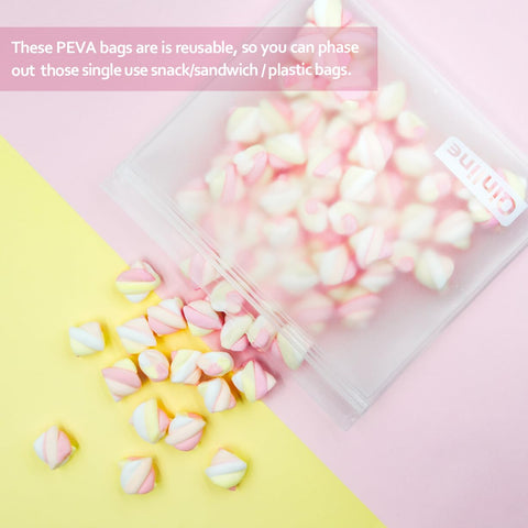 Qinline transparent contents bag allows quick content recognition.