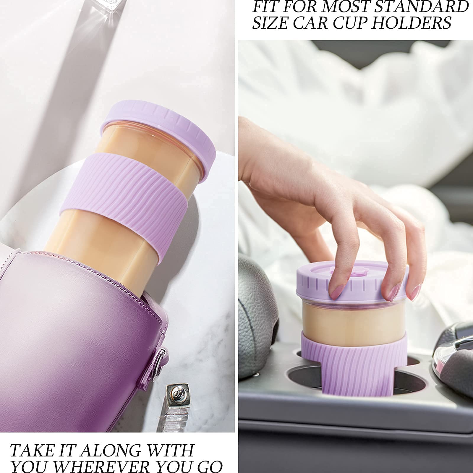 Qinline rainbow straw with silicone tips for pearls and smoothies