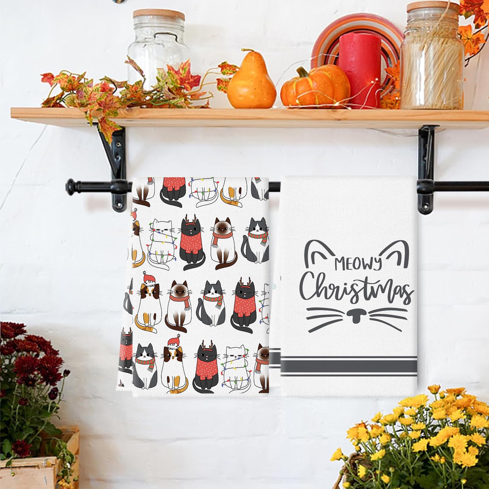 QIONG MENG kitchen towels with soft material ideal for daily wiping.