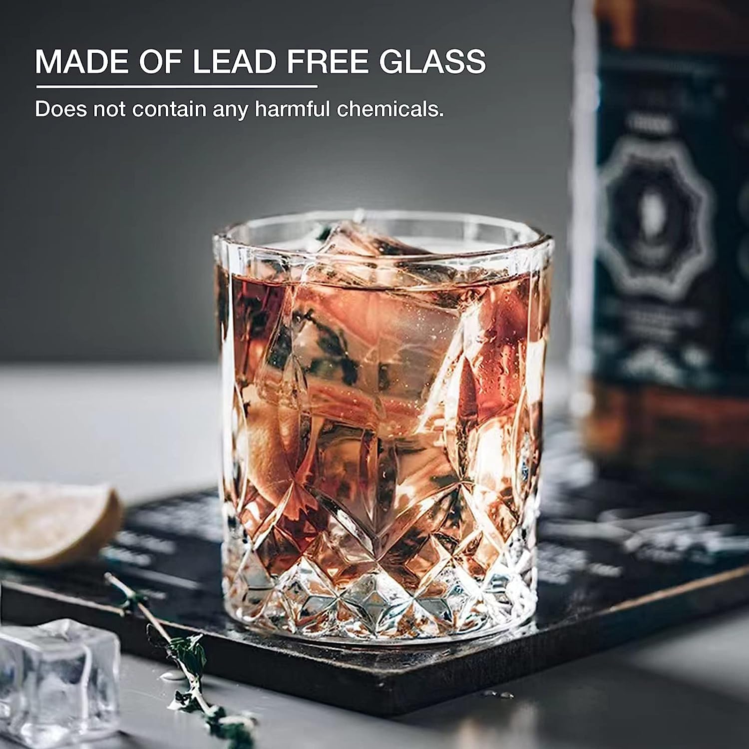 Qipecedm dishwasher-safe glasses simplify cleanup after gatherings.