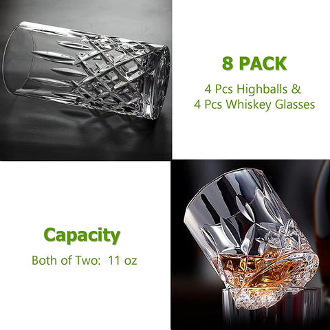 Qipecedm dishwasher-safe glasses — easy cleaning for busy homes.