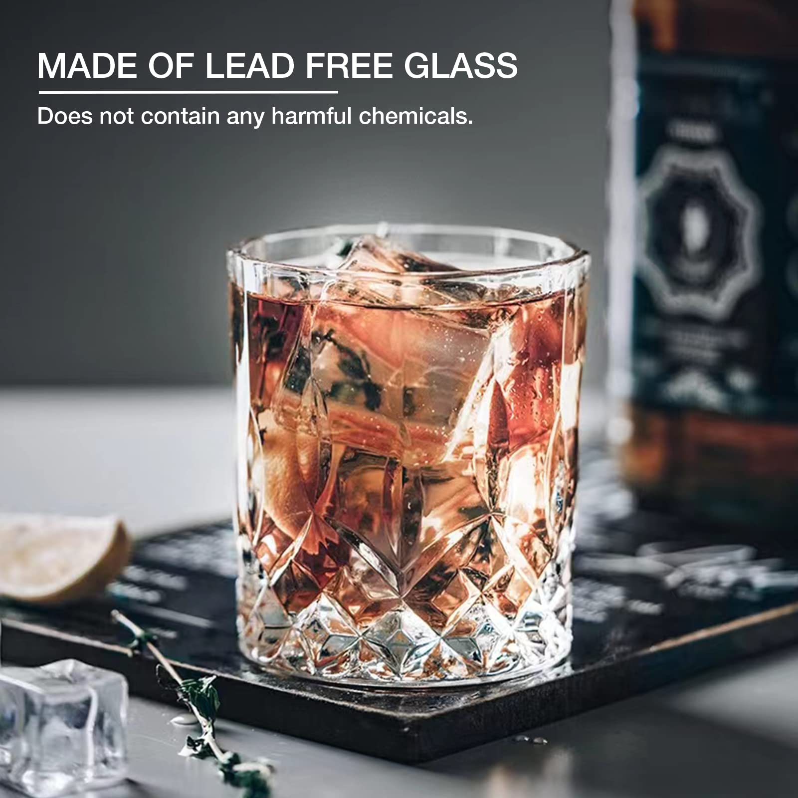 Qipecedm lead-free crystal — crisp clarity for everyday use.