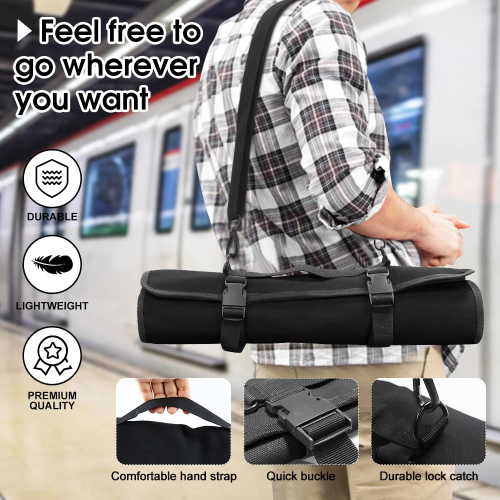 QIQU adjustable shoulder strap ensures comfortable carrying during busy kitchen days.