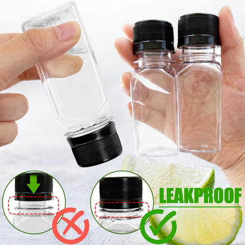 Qiuttnqn leak-proof caps for airtight sealing and freshness.