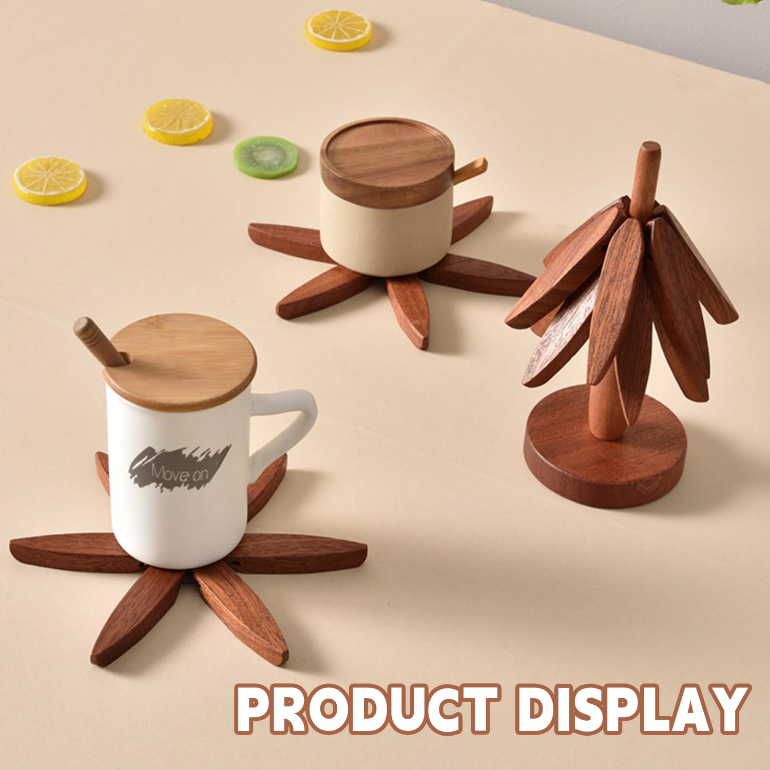 QIYLQE hot dish protection surface for glass, marble, or wood counters