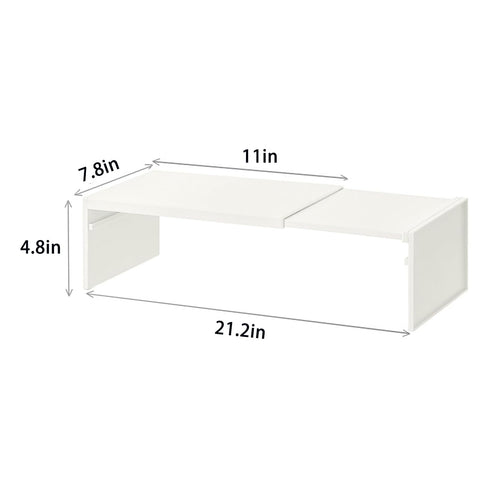 Qiyue cabinet shelf adjustable width adapts to different cabinet sizes