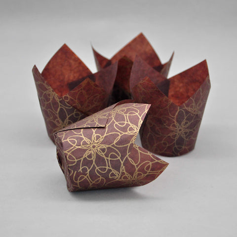 QLSmypkg cupcake muffins cups offering easy separation after baking.