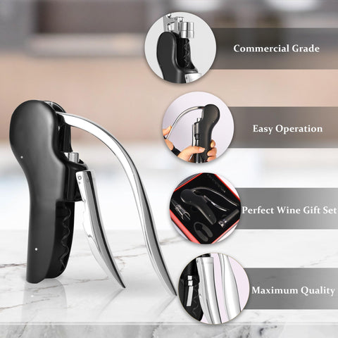 QONYFONE foil cutter included for quick bottle prep.