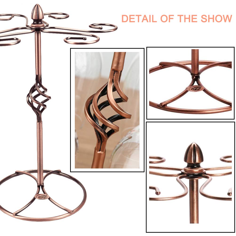 QPIX DIGITAL Bronze G-shaped hooks cradle stems during daily use