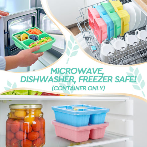 QQKO dishwasher-safe design for easy cleanup after busy days.