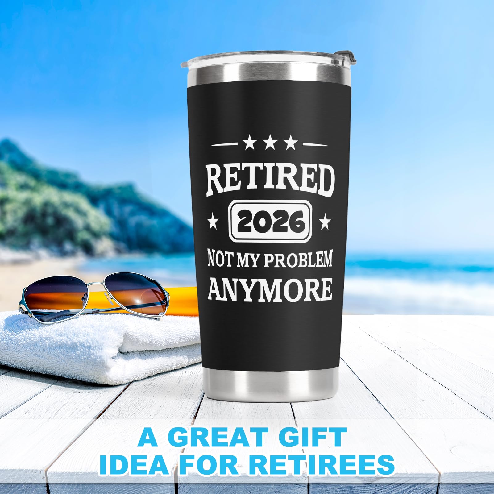 QTDS tumbler lid open emphasizes easy sipping while travelling.