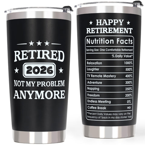 QTDS 'Not My Problem' tumbler in hand for on-the-go coffee.