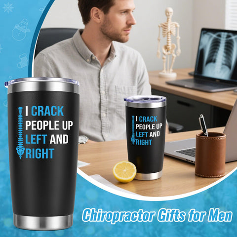 Qtencas insulated tumbler back view preserves temperature and reduces condensation