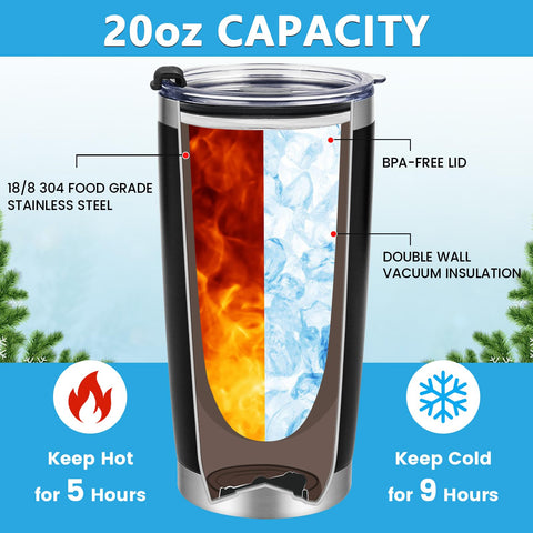 Sweat-proof surface shown as you grip the tumbler