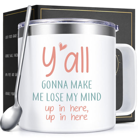 Qtencas mug with gift box packaging, ready to gift.