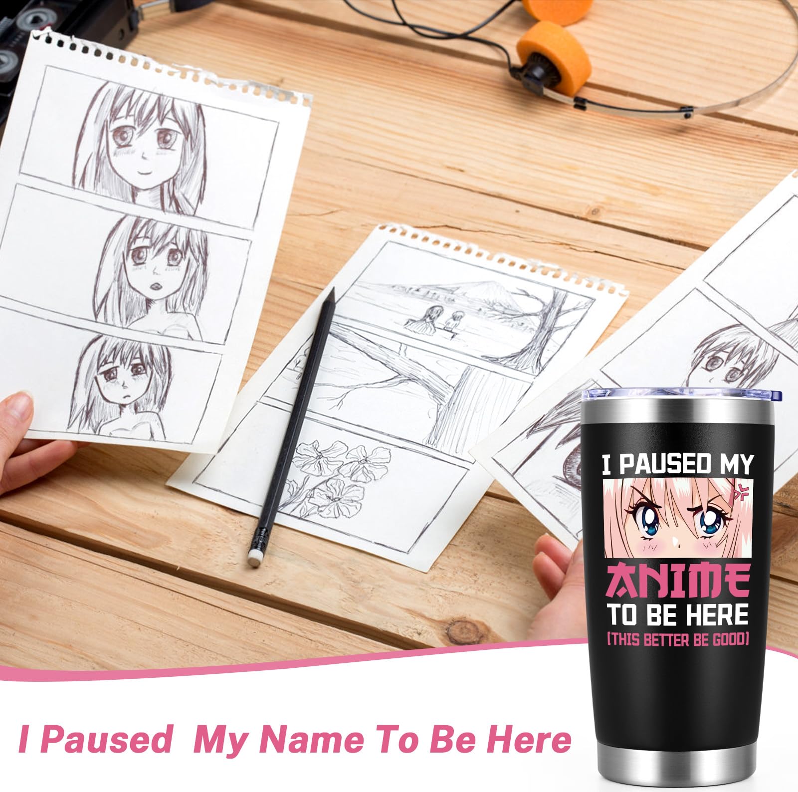 Qtencas spill proof lid travel tumbler prevents leaks during daily commute.