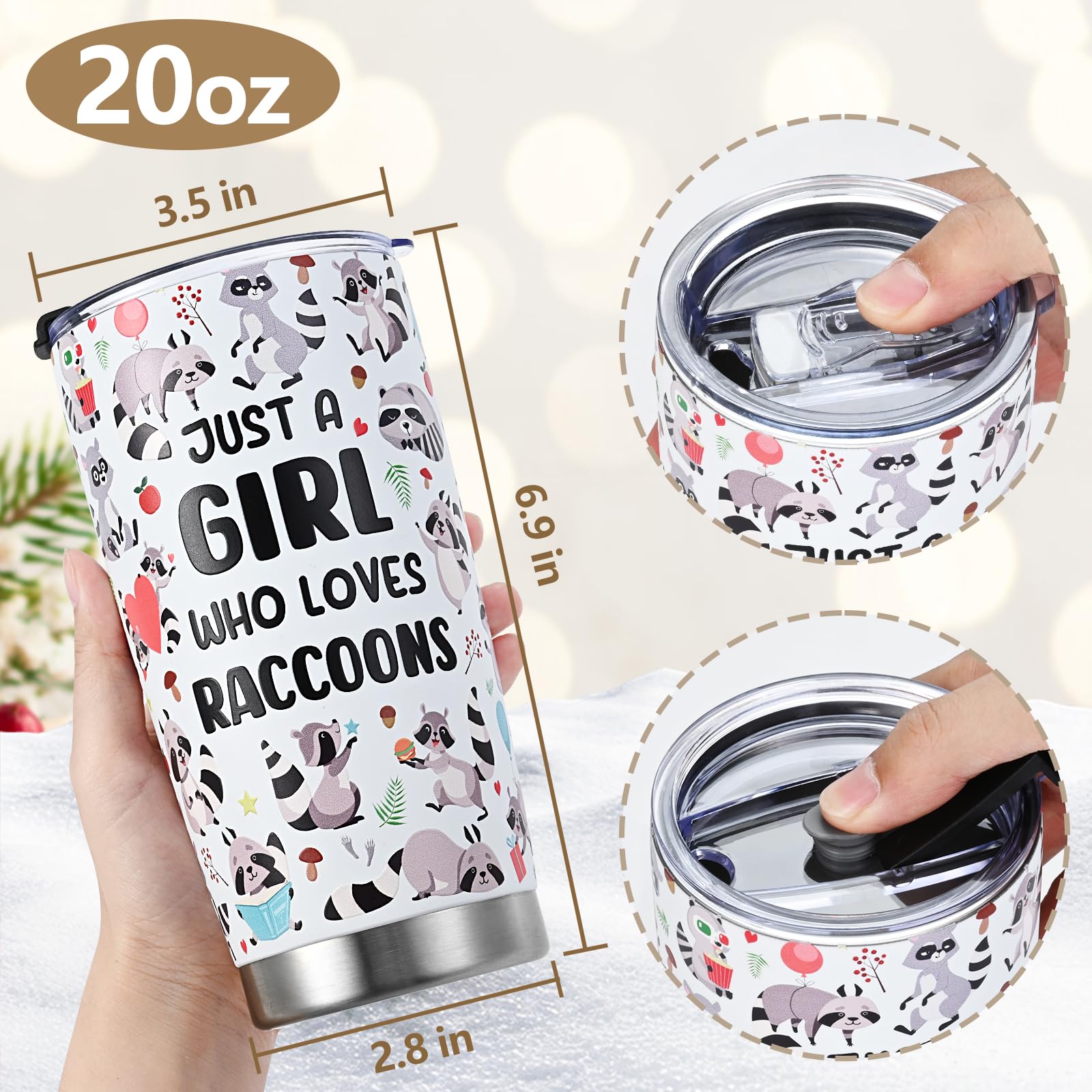 Qtencas tumbler includes straw and lid for easy sipping.