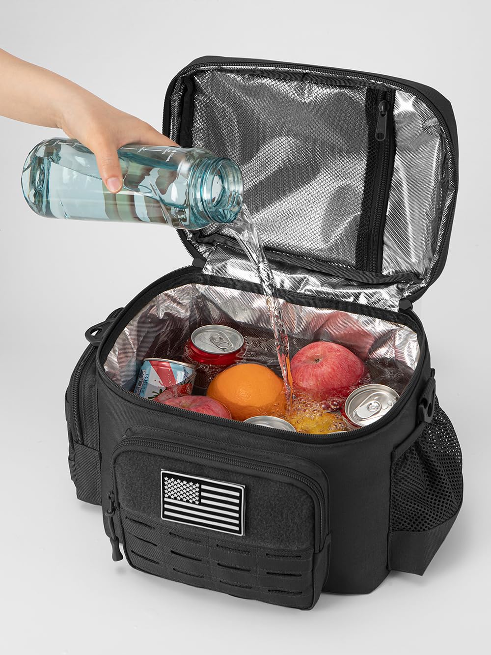 QT&QY dimensions 11.8in x 7.9in x 8.7in for ample capacity