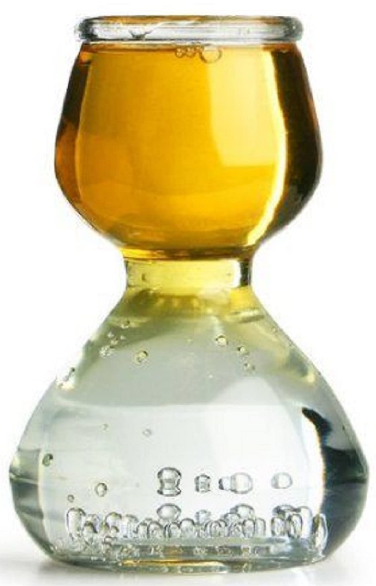 QUAFFER set of 2 layered shot glasses enhances home entertaining with style.