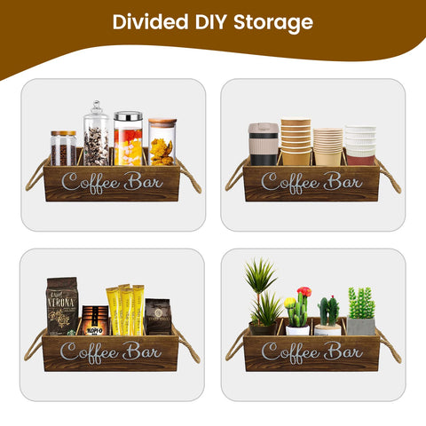 QUALLON versatile coffee bar stand for home, hotel, or office